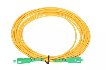 Extralink Patchcord SC/APC-SC/APC SM G.652D SIMPLEX 3.0mm 10m