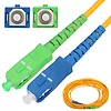 Extralink Patchcord SC/APC-SC/UPC SM G.652D SIMPLEX 3.0mm 0.5m