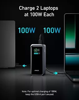 Anker Powerbank Prime 20000 mAh 200W USB-C x 2 USB-A x 1