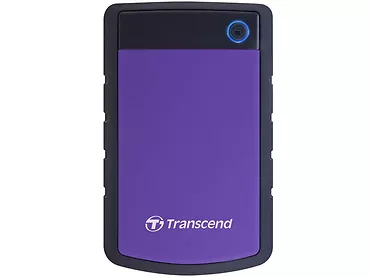 Dysk zewnętrzny Transcend StoreJet 25 H3P 1TB USB 3.2 Gen. 1 Fioletowy