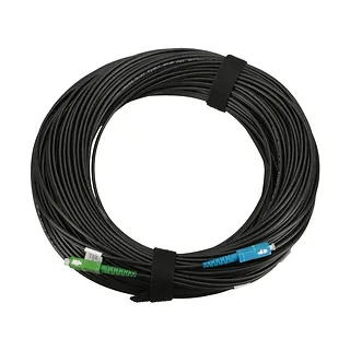 Extralink Patchcord SC/APC-SC/PC SM G657A2 SIMPLEX 100m Round Drop