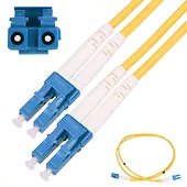 Extralink Patchcord LC/UPC-LC/UPC SM G.657A1 DUPLEX 3.0mm 5m