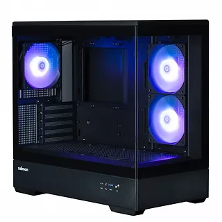 Zalman Obudowa P30 MicroATX Mini Tower 3 Wentylatory RGB Czarna