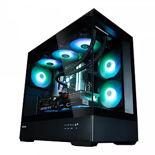 Zalman Obudowa P30 MicroATX Mini Tower 3 Wentylatory RGB Czarna