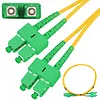 Extralink Patchcord SC/APC-SC/APC SM DUPLEX 1m