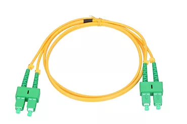 Extralink Patchcord SC/APC-SC/APC SM DUPLEX 1m