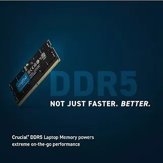 Crucial Pamięć do notebooka DDR5 SODIMM  32GB(2*16) /5200 CL42 (16Gbit)