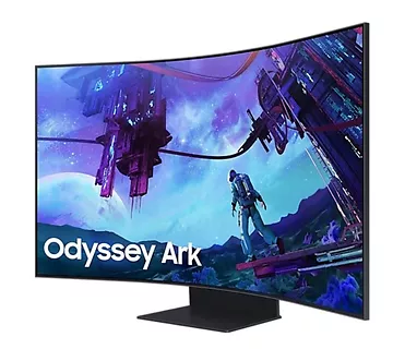 Samsung Monitor 55 cali LS55CG970NUXEN VA 3840x2160 UHD 16:9 4xHDMI/LAN(RJ45)/2xUSB2.0 1ms(GTG) WiFi/BT głośniki zakrzywiony HAS+PIV 165Hz SMART Gaming 2Yd2d