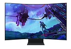 Samsung Monitor 55 cali LS55CG970NUXEN VA 3840x2160 UHD 16:9 4xHDMI/LAN(RJ45)/2xUSB2.0 1ms(GTG) WiFi/BT głośniki zakrzywiony HAS+PIV 165Hz SMART Gaming 2Yd2d