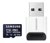 Samsung Karta pamięci microSD MB-MY128SB/WW Pro Ultimate 128GB + czytnik