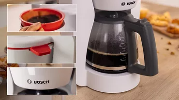 Bosch Ekspres przelewowy TKA2M111 biały