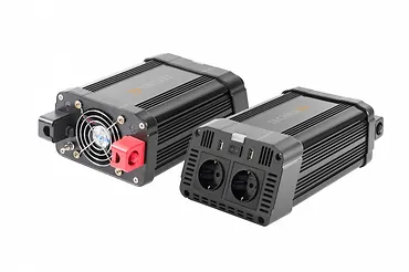 Technaxx Deutschland GmbH & Co. KG TE16 Przetwornica (falownik) o mocy ciągłej 1.200W (2x VAC 230V / 2x USB)