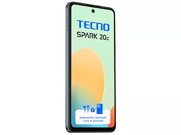 Smartfon TECNO Spark 20C 4/128GB Gravity Black