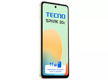Smartfon TECNO Spark 20C 4/128GB Magic Skin Green