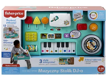 Fisher Price Muzyczny stolik DJ-a