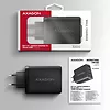 AXAGON ACU-DPQ100 Ładowarka sieciowa, GaN 100W, 3x port (USB-A + dual USB-C) PD3.0/QC4+/PPS/Apple, czarna