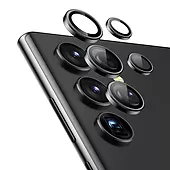 CRONG Szkło hartowane na obiektyw aparatu Samsung Galaxy S24 Ultra Czarne