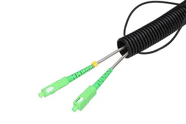 Extralink Patchcord 2J SC/APC-SC/APC SM G.657A2 SIMPLEX 125m OUTDOOR