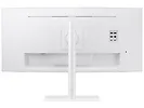 Samsung Monitor 34 cale LS34C650TAUXEN VA 3440x1440 UWQHD 21:9 1xHDMI 1xDP 2xTB 4.0(90W/15W) 3xUSB 3.0 LAN(RJ45) 5ms 100Hz HAS+PIV zakrzyw. gł. biały 3YOnS