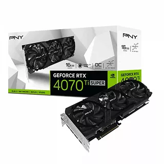 PNY Karta graficzna GeForce RTX 4070 Ti SUPER 16GB VERTO OC