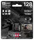 GOODRAM Karta microSD IRDM 128GB UHSI U3 adapter