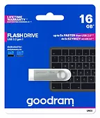 GOODRAM Pendrive UNO3 16GB USB 3.2 Gen1 srebrny