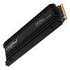 Crucial Dysk SSD P5 Plus 2TB M.2 NVMe 2280 PCIe 4.0 Radiator