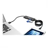Eaton Adapter 4 PORT SLIM USB HUB WITH CABLE U360-004-SLIM