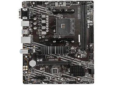 Płyta główna MSI A520M PRO AM4 2DDR4 DP/VGA/HDMI USB 3.2 mATX