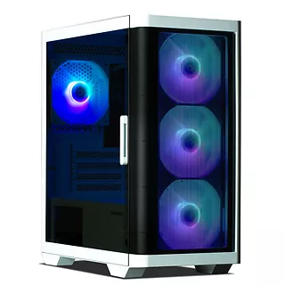 Zalman Obudowa M4 WHITE mATX Mini Tower 4 Fans ARGB