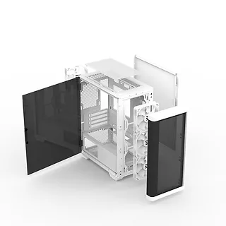 Zalman Obudowa M4 WHITE mATX Mini Tower 4 Fans ARGB