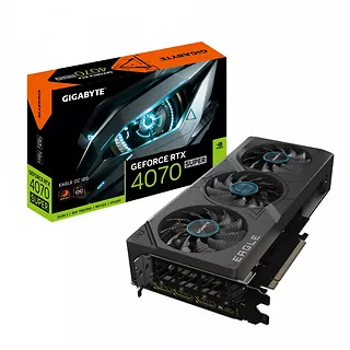 Gigabyte Karta graficzna RTX 4070 SUPER EAGLE OC 12G GDDR6X 192bit 3DP