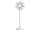 Xiaomi Mi Smart Standing Fan 2 | Wentylator stojący | Biały, BPLDS02DM