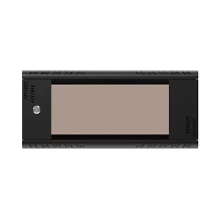 Extralink Szafa rack PREMIUM 4U 600x450 czarna beznarzędziowy montaż, montowana na ścianie