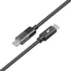 TB Kabel USB C - USB C 1m ze wskaźnikiem mocy ładowania (100 W)