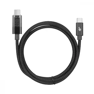 TB Kabel USB C - USB C 1m ze wskaźnikiem mocy ładowania (100 W)