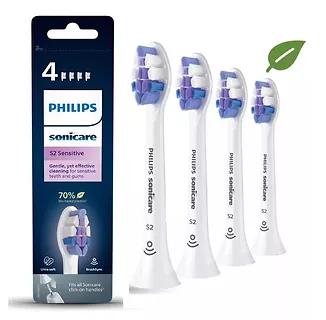 Philips Główka do Sonicare S2 Sensitive 4 sztuki HX6054/10