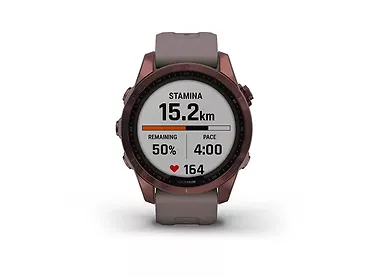Smartwatch Garmin Fenix 7S Solar Edition Ciemnobrązowy Tytan