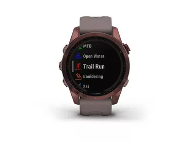 Smartwatch Garmin Fenix 7S Solar Edition Ciemnobrązowy Tytan