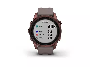 Smartwatch Garmin Fenix 7S Solar Edition Ciemnobrązowy Tytan