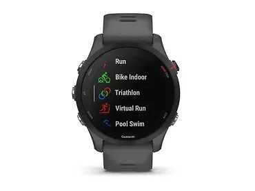 Zegarek sportowy Garmin Forerunner 255 Popielaty