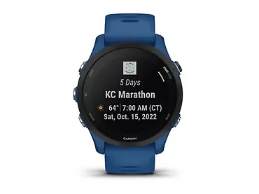 Zegarek sportowy Garmin Forerunner 255 Tidal Blue