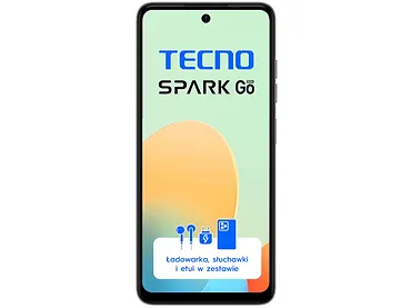 Smartfon TECNO Spark Go 2024 4/128GB Czarny
