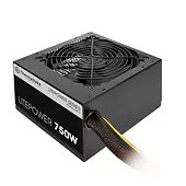 Thermaltake Zasilacz - Litepower II Black 750W (Active PFC, 2xPEG, 120mm, Single Rail)