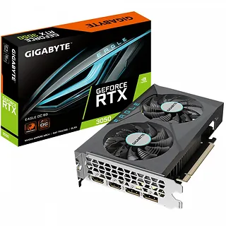Gigabyte Karta graficzna GeForce RTX 3050 Eagle OC 6GB GDDR6 96bit