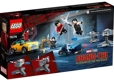 LEGO Klocki Super Heroes 76176 Ucieczka przed Dziesięcioma Pierścieniami