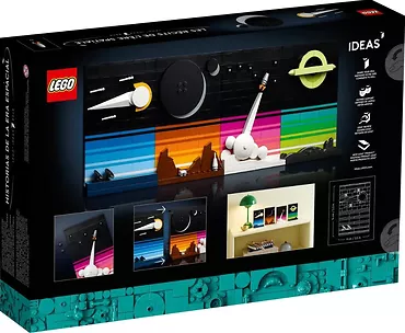 LEGO Klocki Ideas 21340 Opowieści z czasów wyścigu kosmicznego