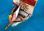 Playmobil Zestaw z figurkami Pirates 71418 Statek piracki