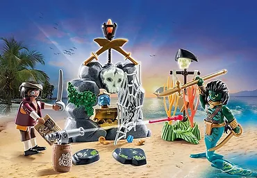 Playmobil Zestaw z figurkami Pirates 71420 Poszukiwania skarbu