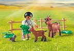 Playmobil Zestaw z figurkami Country 71442 Traktor z przyczepa i zbiornikiem na wodę